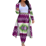 Powwow StoreSWD000202 Tribe Design Native American Cardigan Coat Long Pant Set