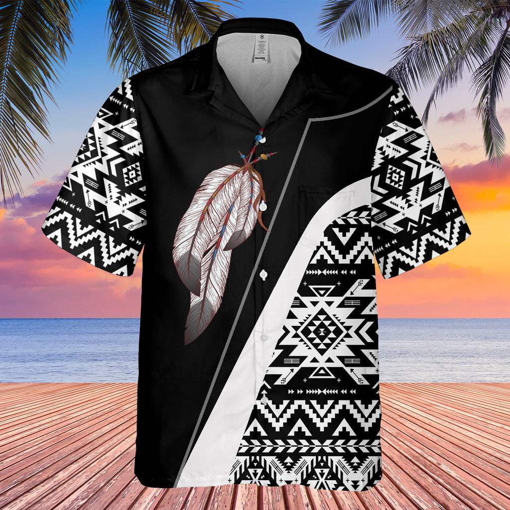 GB-HW0011417 Turtle Symbol Native American Hawaiian Shirt 3D