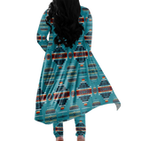 Powwow Storeclp0001 tribe design native american cardigan coat long pant set