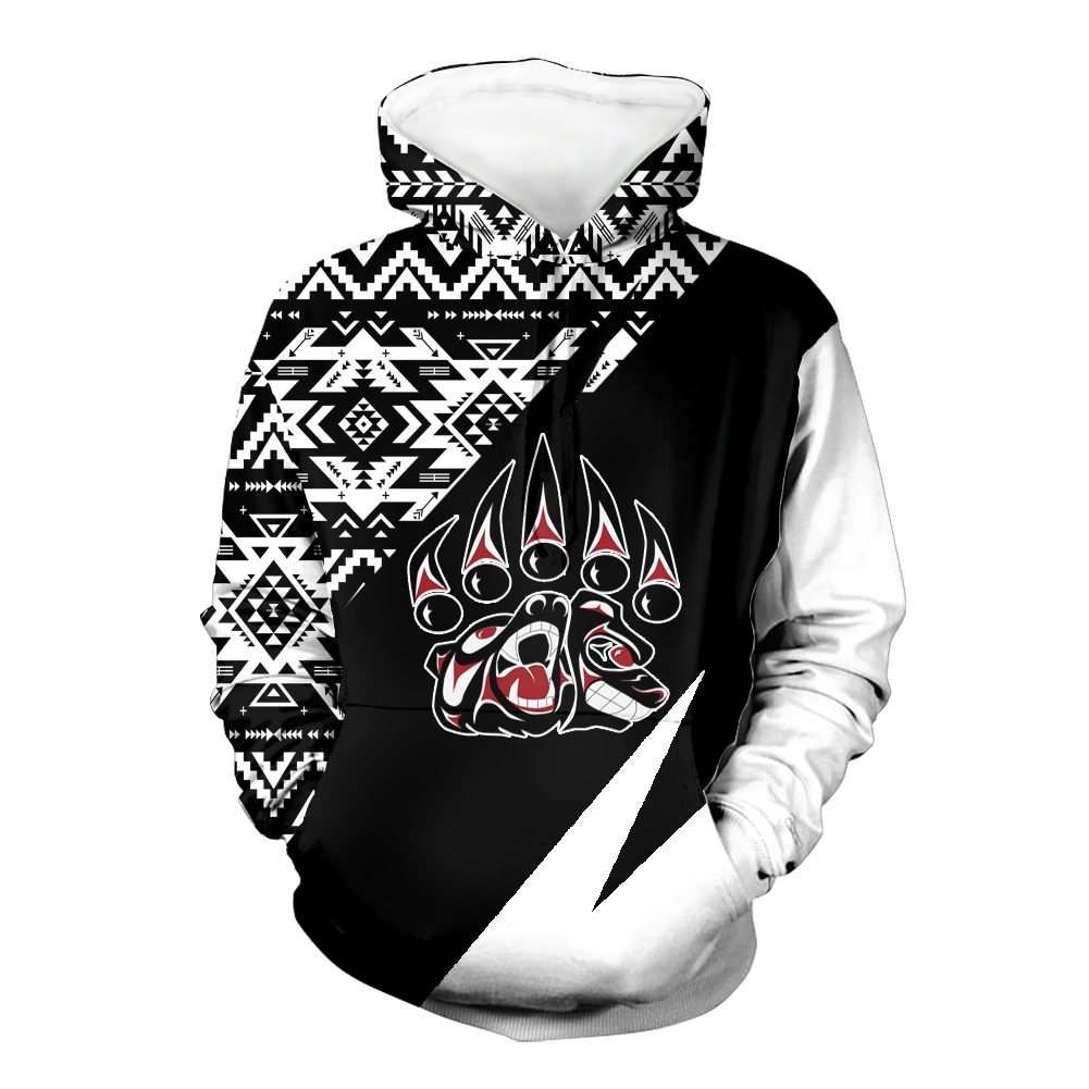 Powwow StoreHD0012132 Pattern Native Pride 3D Hoodie