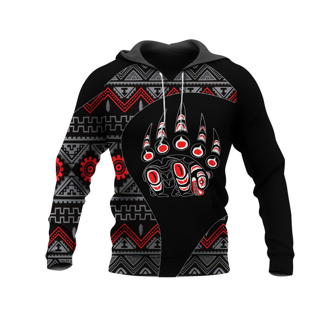 Powwow StoreHD0012469 Pattern Native Pride 3D Hoodie