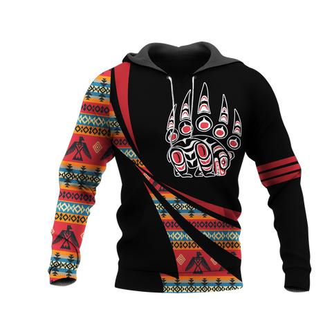 Powwow StoreHD0012043 Pattern Native Pride 3D Hoodie