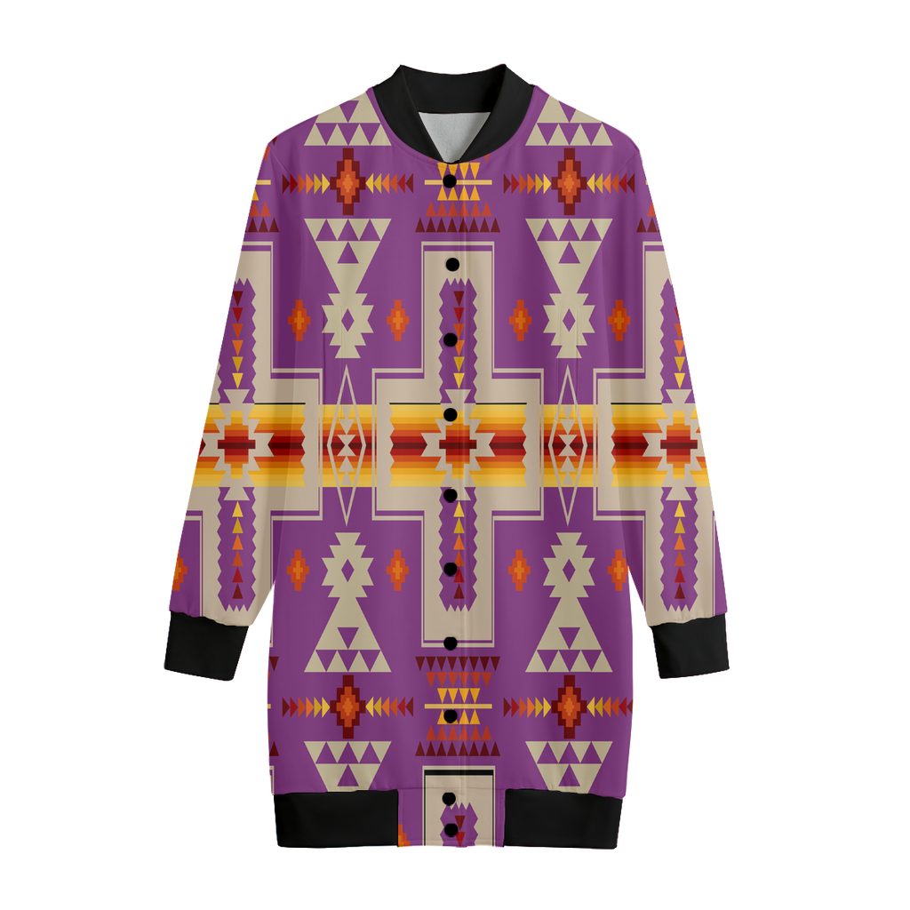 GB-NAT00062-07  Pattern Native American Women's Long Jerseys