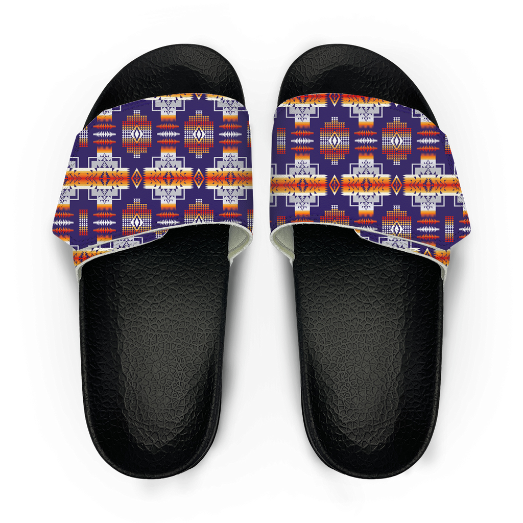 GB-NAT0004 Pattern Native American Magic Sticker Slippers