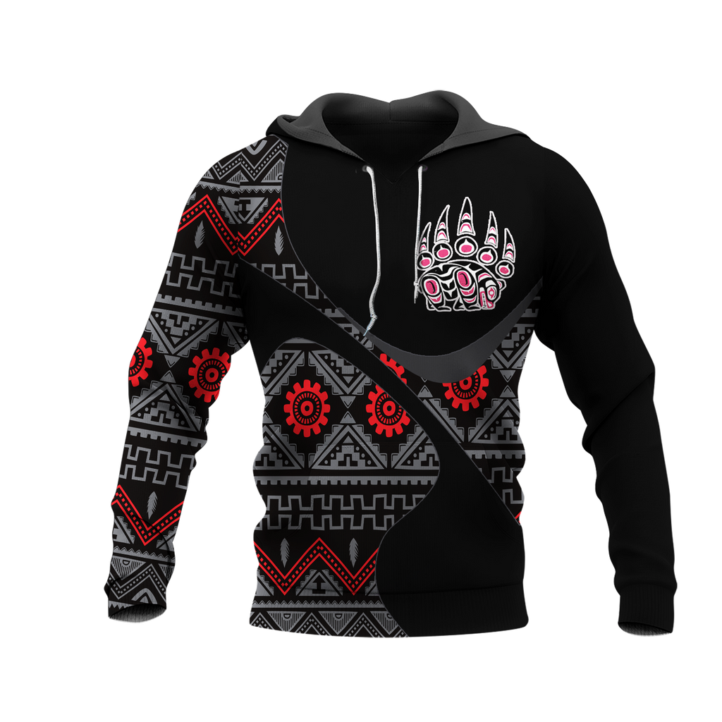 Powwow StoreHD0011472 Pattern Native Pride 3D Hoodie