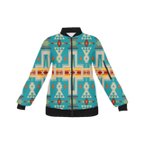 GB-NAT00062-05Tribe Pattern Native American Women's Jacket