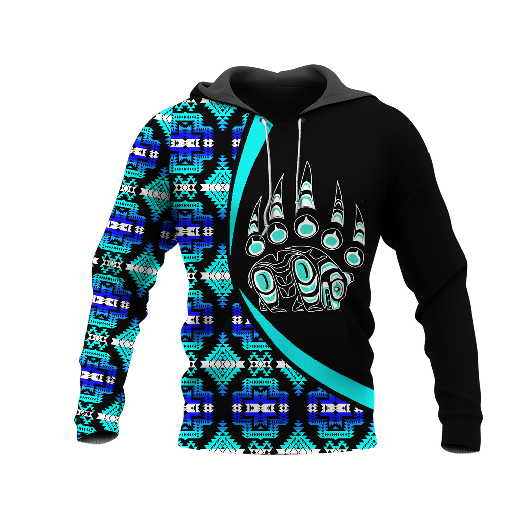 Powwow StoreHD0011588 Pattern Native Pride 3D Hoodie