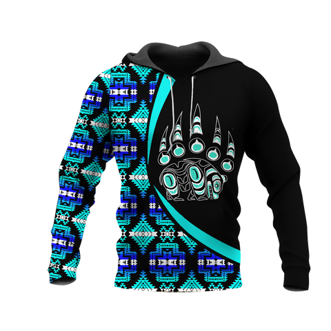 Powwow StoreHD0011588 Pattern Native Pride 3D Hoodie