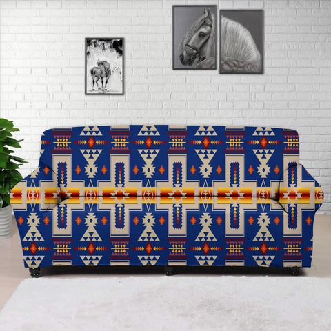 Powwow StoreGBNAT0006204  Native Tribal Pattern Native Sofa Cover