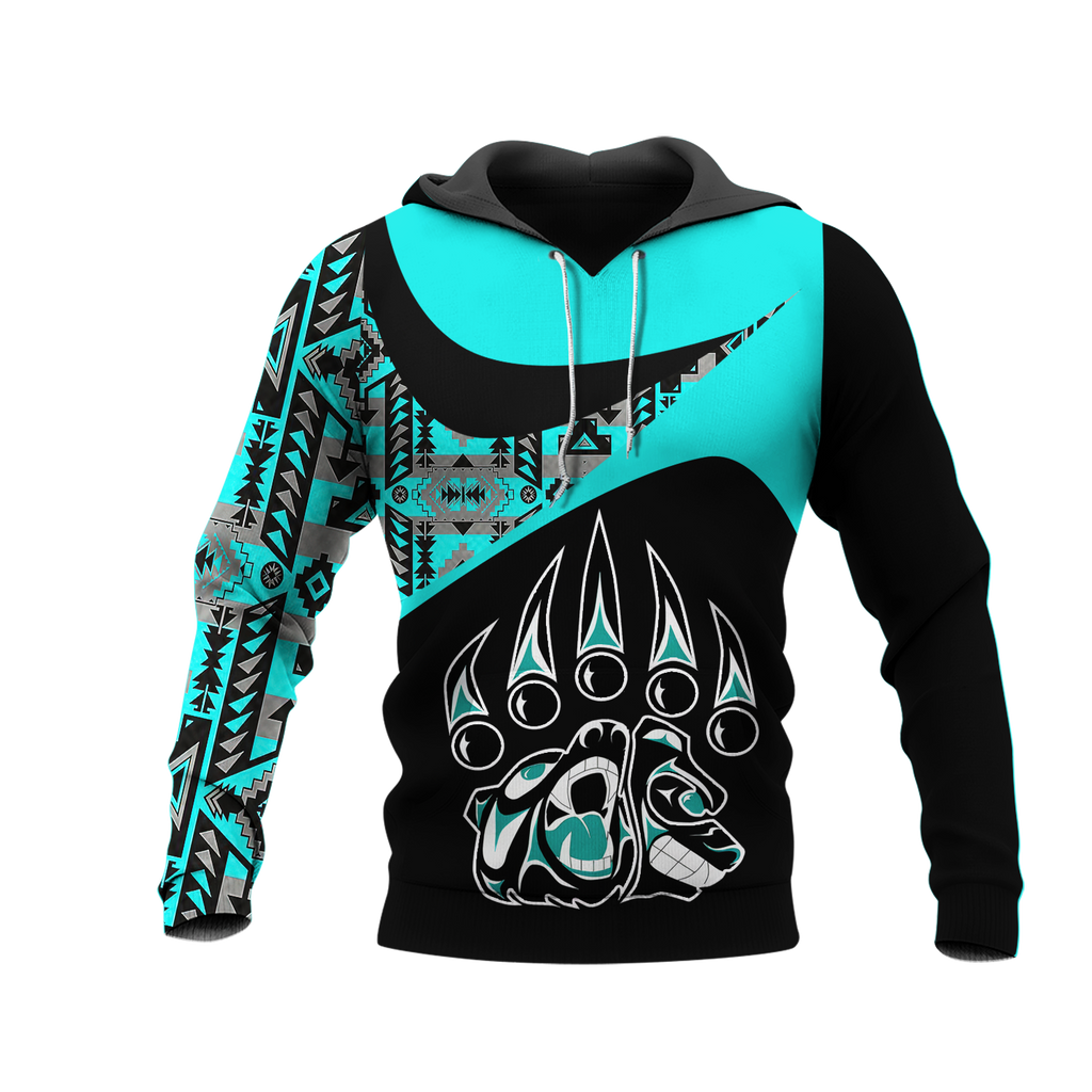 Powwow StoreHD0011410 Pattern Native Pride 3D Hoodie