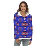 Powwow StoreGBNAT0004606 Native American Women's Borg Fleece Sweatshirt