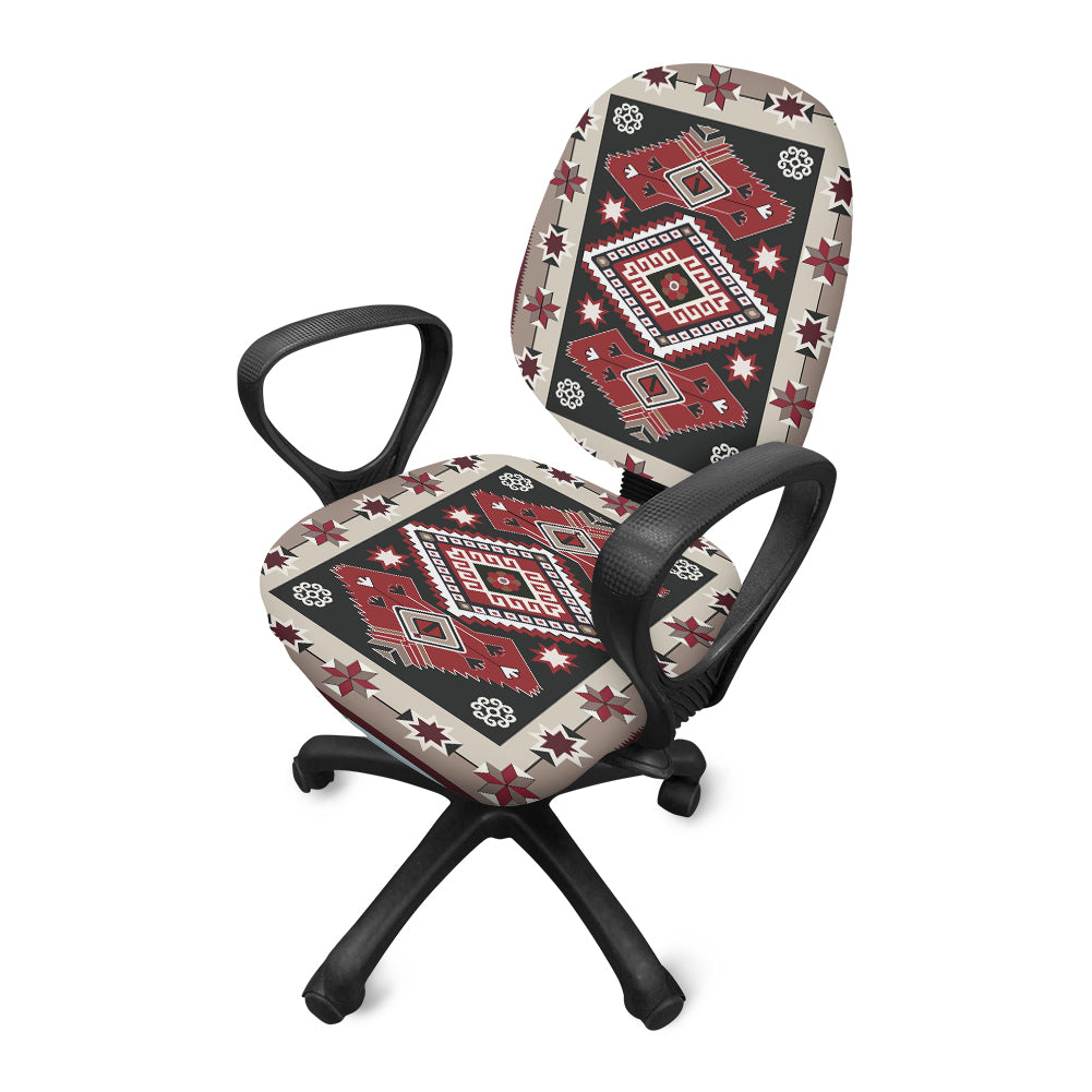 Powwow StoreGBNAT00073  Design Native American Office Chair Cover