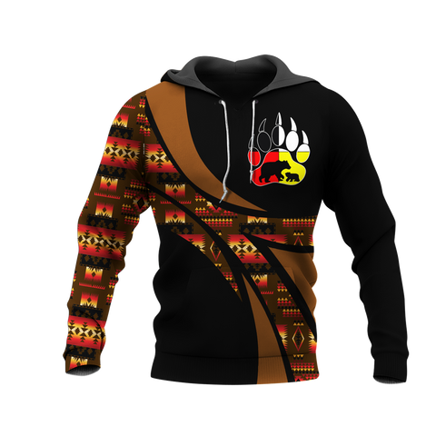 Powwow StoreHD0011834 Pattern Native Pride 3D Hoodie