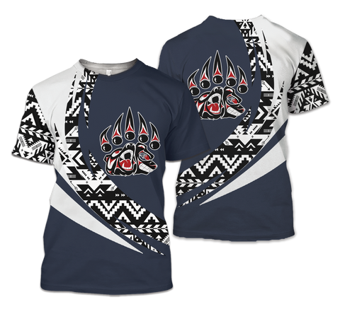 TS00126 Pattern Native American 3D T-Shirt