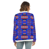 GB-NAT00046-06 Native American Women's Borg Fleece Sweatshirt