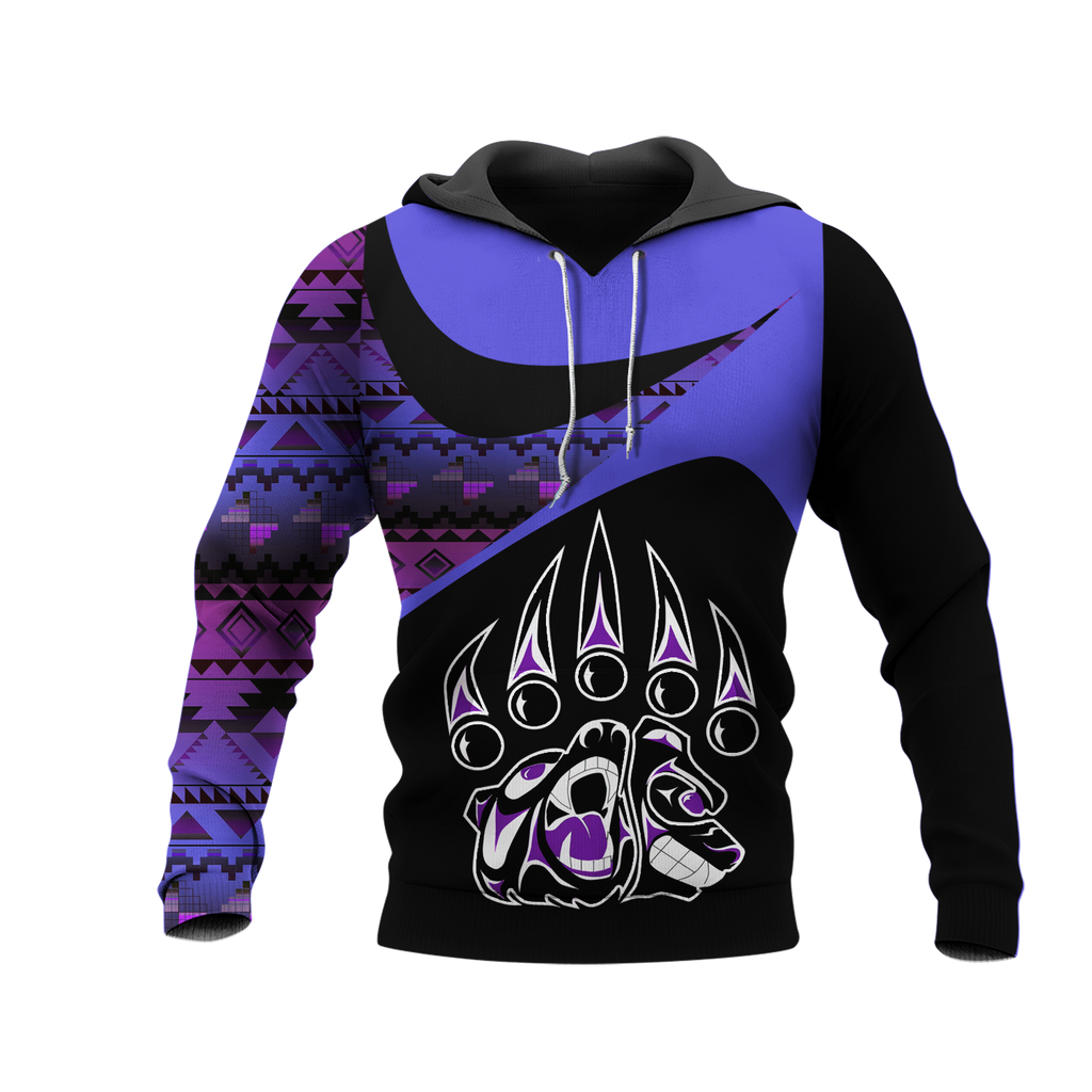 Powwow StoreHD0011737 Pattern Native Pride 3D Hoodie