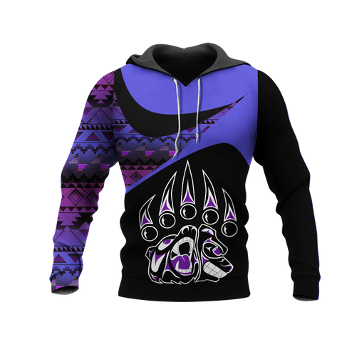 Powwow StoreHD0011737 Pattern Native Pride 3D Hoodie