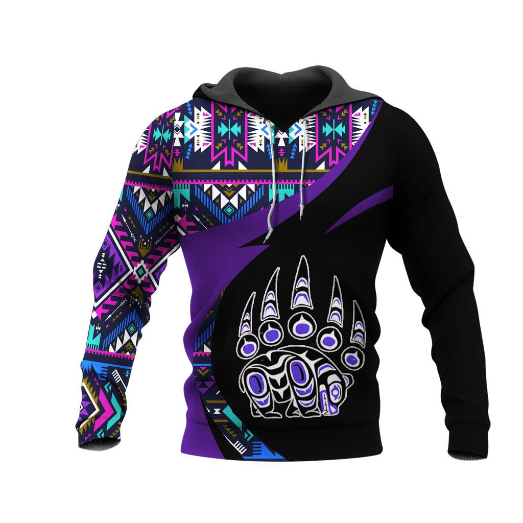 Powwow StoreHD0011382  Pattern Native Pride 3D Hoodie