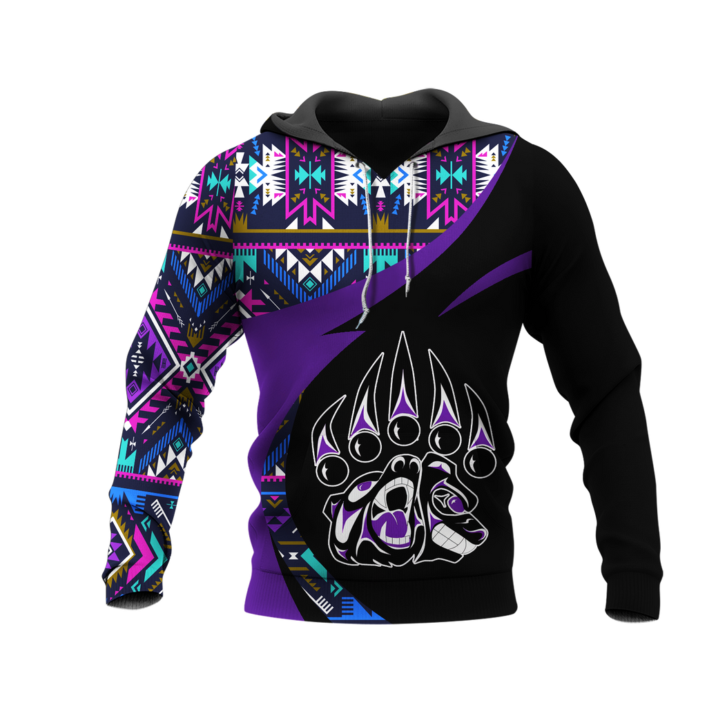 Powwow StoreHD0011383  Pattern Native Pride 3D Hoodie