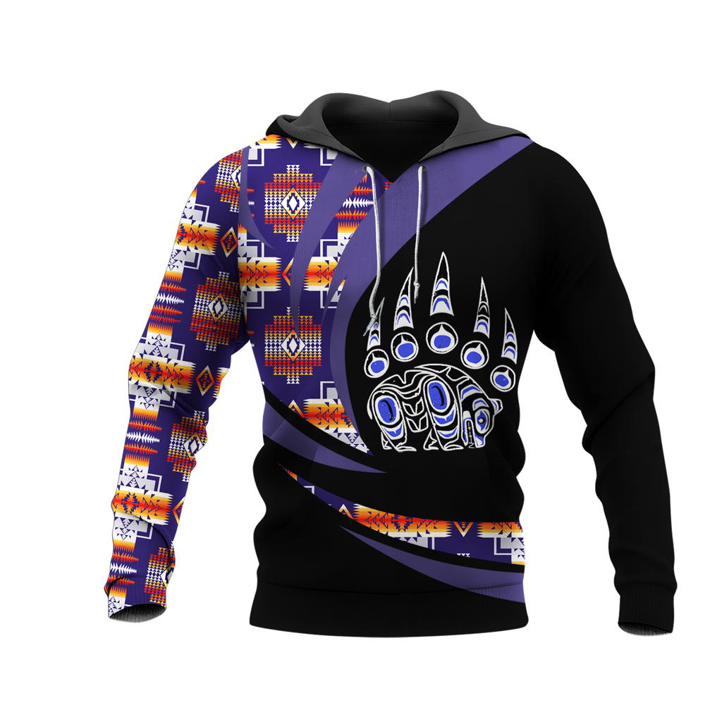 Powwow StoreHD0011930 Pattern Native Pride 3D Hoodie