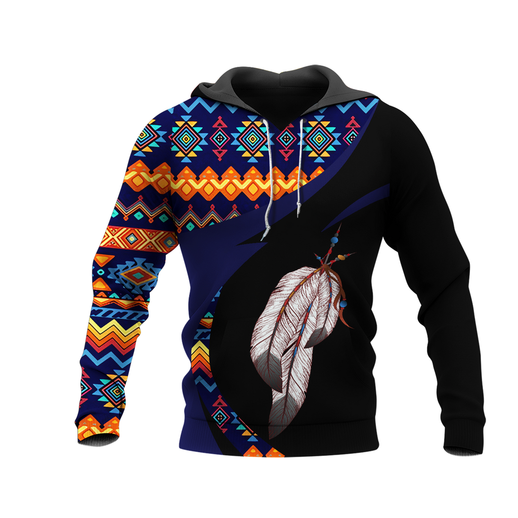 Powwow StoreHD0011386  Pattern Native Pride 3D Hoodie