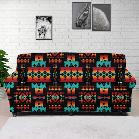 Powwow StoreGBNAT0004602  Native Tribal Pattern Native Sofa Cover