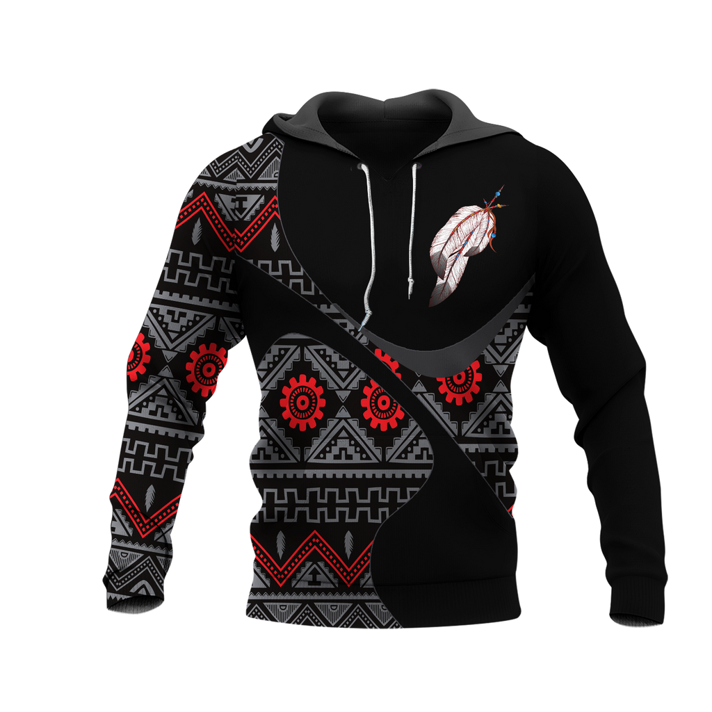 Powwow StoreHD0011473 Pattern Native Pride 3D Hoodie