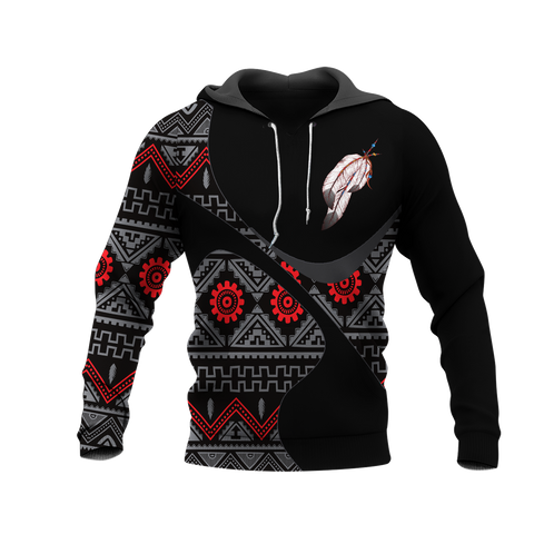 Powwow StoreHD0011473 Pattern Native Pride 3D Hoodie