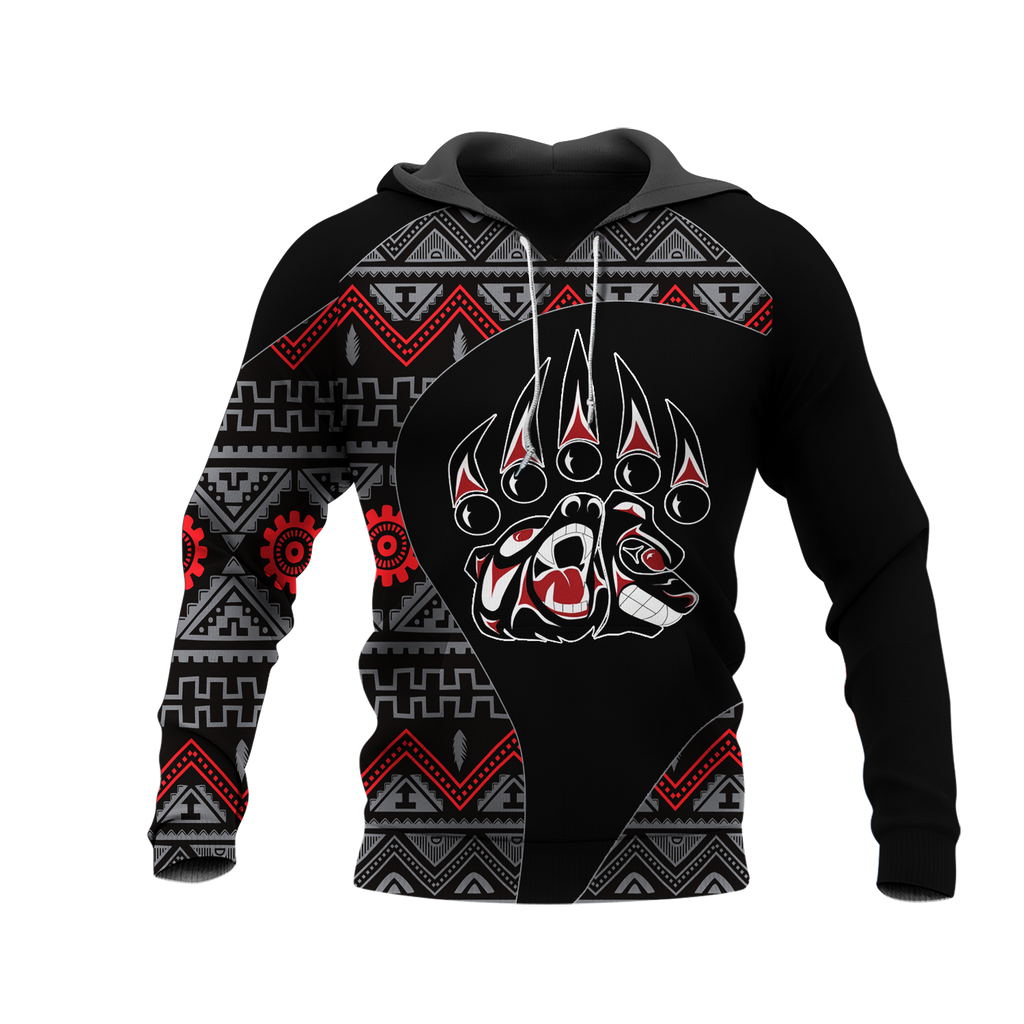 Powwow StoreHD0012470 Pattern Native Pride 3D Hoodie