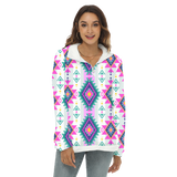 BLK0023 Native American Women's Borg Fleece Sweatshirt