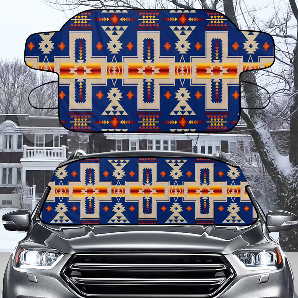 Powwow StoreGBNAT0006204 United Tribes Native Windshield Snow Covers
