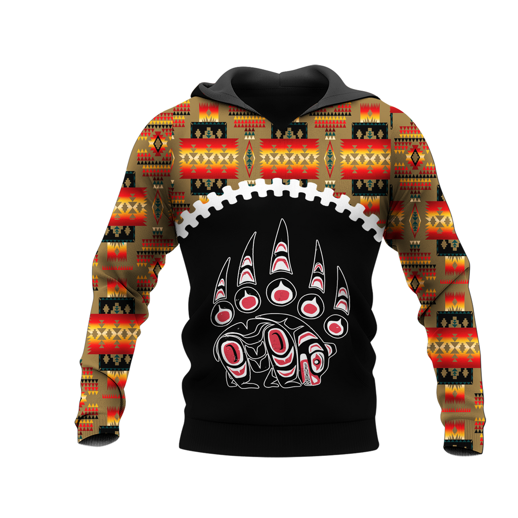 Powwow StoreHD0012280 Pattern Native Pride 3D Hoodie