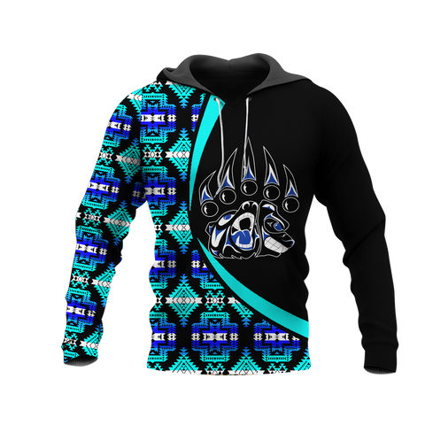 Powwow StoreHD0011589 Pattern Native Pride 3D Hoodie