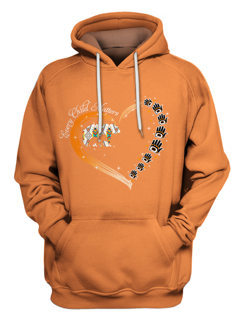 Powwow StoreHD000607 Orange Day Shirt,Every Child Matters TShirt  2D Hoodie