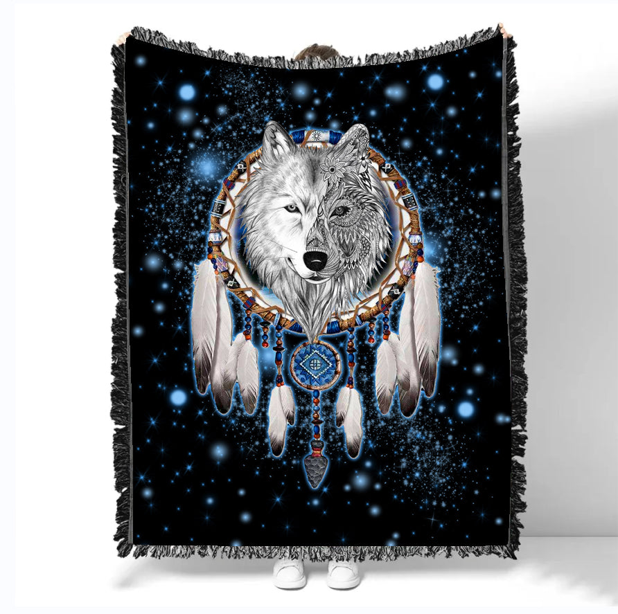 GB-NAT00010-02 Pattern Native Woven Blanket