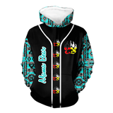 Powwow StoreHD0011919 Pattern Native Pride 3D Hoodie