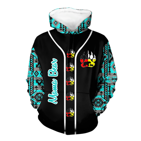 Powwow StoreHD0011919 Pattern Native Pride 3D Hoodie