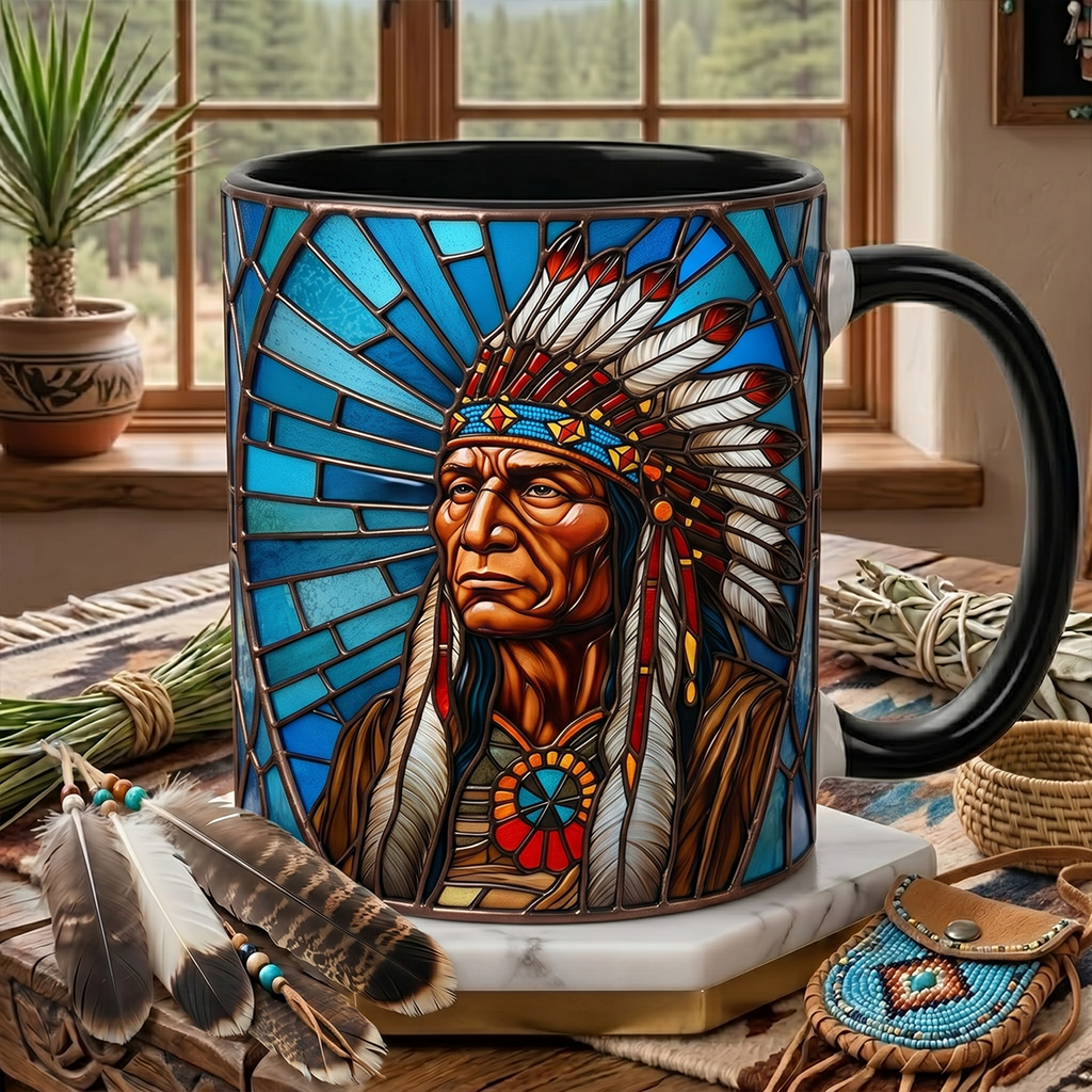 ACM103 Chief Native American Accent Mug