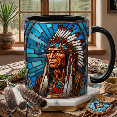 ACM103 Chief Native American Accent Mug