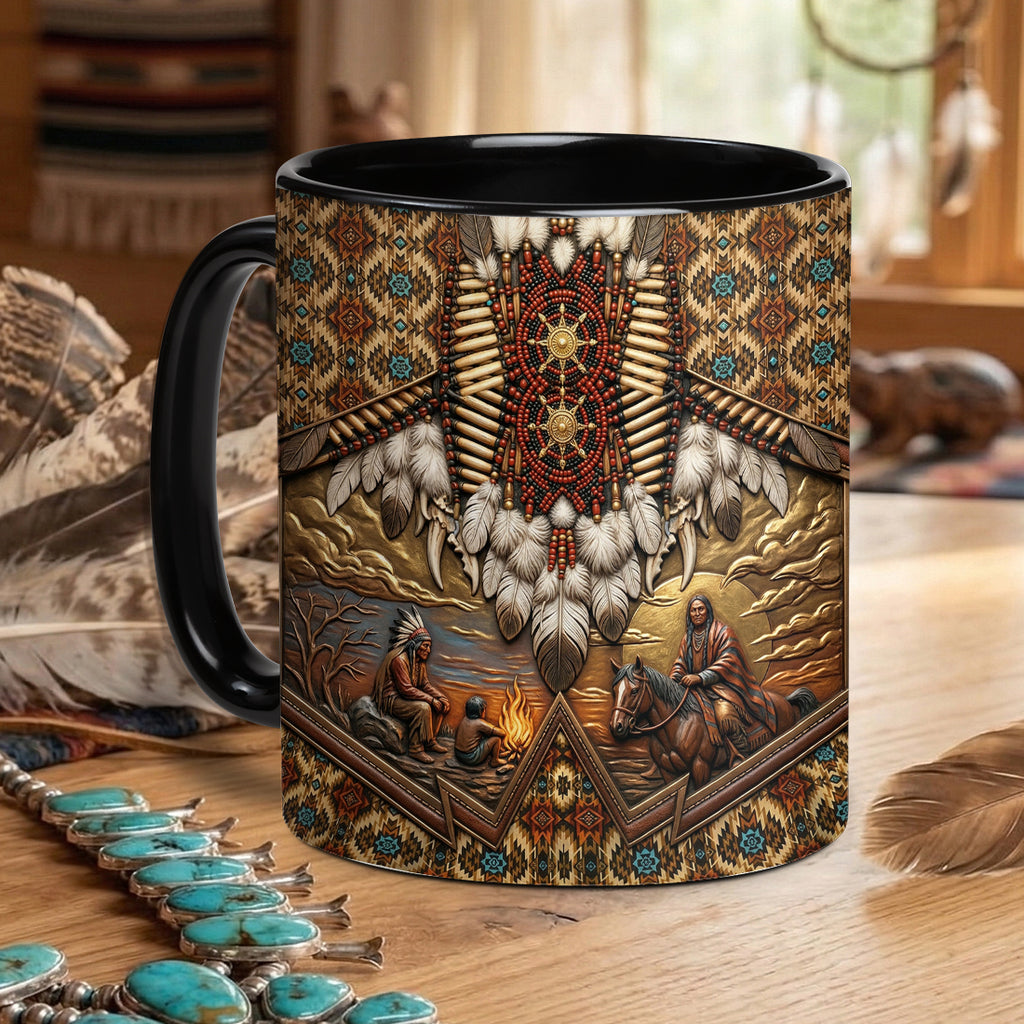 ACM10 Chief Native American Accent Mug