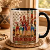 ACM110 Chiefs Indigenous Flag Native American Accent Mug