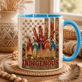 ACM110 Chiefs Indigenous Flag Native American Accent Mug