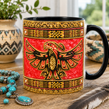 ACM116 Thunderbird Native American Accent Mug