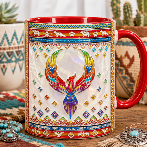 ACM126 Thunderbird Native American Accent Mug