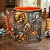ACM20 Chief Flag Native American Accent Mug
