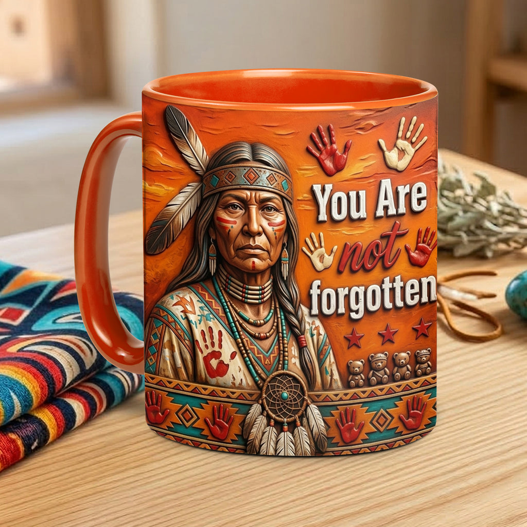 ACM27 You Are Not Forgotten Native American Accent Mug