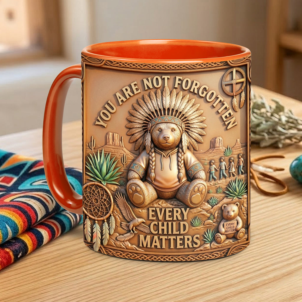 ACM28 You Are Not Forgotten Native American Accent Mug