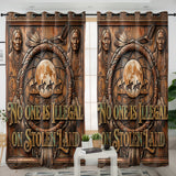ACM29 Chief Dreamcatcher Native American Living Room Curtain