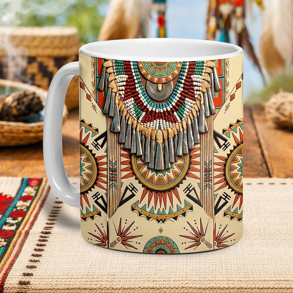 ACM56 Pattern Native American Accent Mug