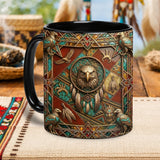 ACM59 Dreamcatcher Eagle Native American Accent Mug